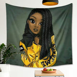 Lienzo (Negra en trenza)