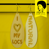 I Love my locs NATURAL