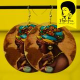Turbante Mujer negra Negra fina